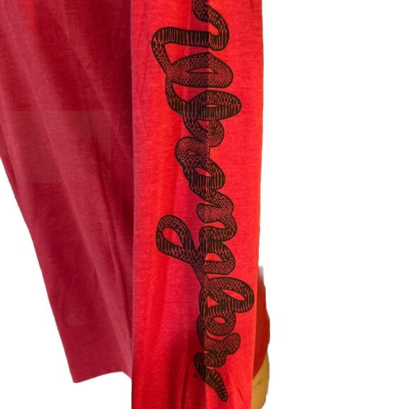 NEW UGA Georgia Bulldogs Wrangler Long Sleeve Red Crew Neck Shirt Men's L - Picture 4 of 7